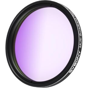 SVBONY SV260 Telescope Filter, 2'' Multi-bandpass Star Field Filter, 90% Light Transmittance, Cut-Off Depth OD4, Telescope Accessory for Emission Reflection Nebula Galaxy Suburb Photography