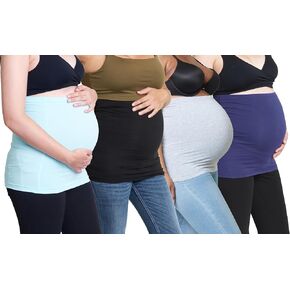 XL 3/PK Blue و Black & Gray Belly Band وحزمة البحرية المفردة