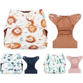 ALVABABY Baby Cloth Diaper Cover, Swim Diaper,Cloth Diaper Shell Baby Girls and Boys