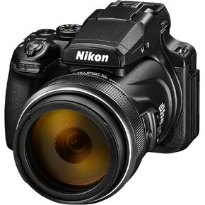 NIkon COOLPIX P1100 Superzoom Digital Camera | 125x Optical Zoom with Image Stabilization 16 MP 4K Ultra HD Video Wi-Fi Connectivity RAW Format and Rotating LCD Screen (Black)