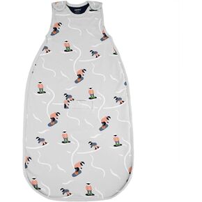 Woolino Toddler Sleeping Bag, 4 Season, Merino Wool and Organic Cotton Baby Wearable Blanket, 2-4 Years