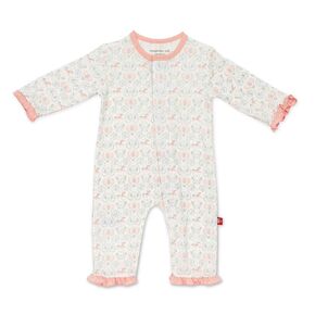 Magnetic Me Easy-Close Modal Coverall Jumpsuit Sea The World 0-3 Months