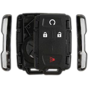 KeylessOption Keyless Entry Remote Control Car Key Fob Case Shell Button Pad Outer Cover for M3N-32337100