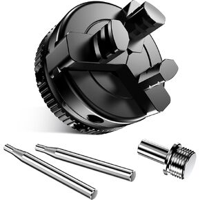2 inch Mini 3-Jaw Self-center woodworking chuck. M18X1.5mm Thread and 0.4 inch connector Mini lathe Chuck