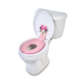 Disney Baby Cars Lightning McQueen Flip & Sit Potty Seat by Bright Starts, Attaches to Toilet Securely, Space Saving Design Fits Most Toilets, Easy to Clean