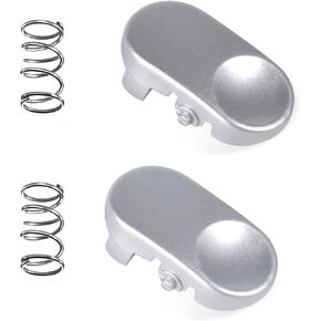 2 Pack Spring Loaded Vacuum Dust Bins Tool Catches Replacement Buttons Compatible with Dyson V6 DC25 DC27 DC28 DC31 DC33 DC34 DC35 DC44 DC47 DC56 Replace#：911523-03
