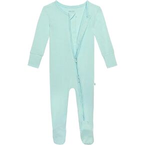 Posh Peanut Baby Boy Footie Pajamas - Soft Viscose Made from Bamboo 2 Way Zipper Sleepers & Onesies