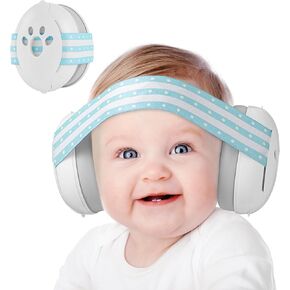Yoofoss Noise Cancelling Headphones for kids 0-24 Months Baby Ear Muffs Noise Protection Headphones for Sleep Travel