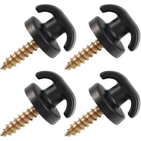 AUTOXBER 4Pcs Cargo Net Hardware Kit Car Rear Trunk Clips Tie Down Hanging Hook Ring Loop