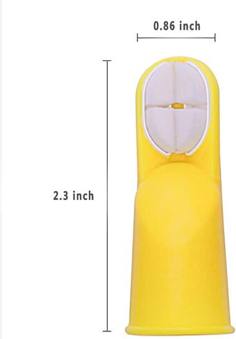 Finger Toothbrush for Toddlers 1-3,Finger Toddler Toothbrush Age 2-4,Newborns Silicone Toothbrushes,Soft Infant Oral Cleaner with Travel Storage Case, 2 Pcs in Kuwait