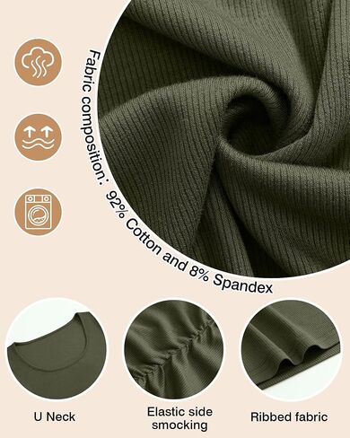 RIYIPER 3 PACK TOPS PACK Women's Paternity Cotton Tops Scoop Neck Short Sleeve Thercancy Therts Side Ruched Mama clotions in Kuwait