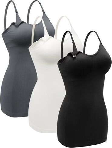 نساء خزانات تمريض سلسة للنساء الرضاعة الطبيعية الأمومة كامي حمالة الصدر in Kuwait