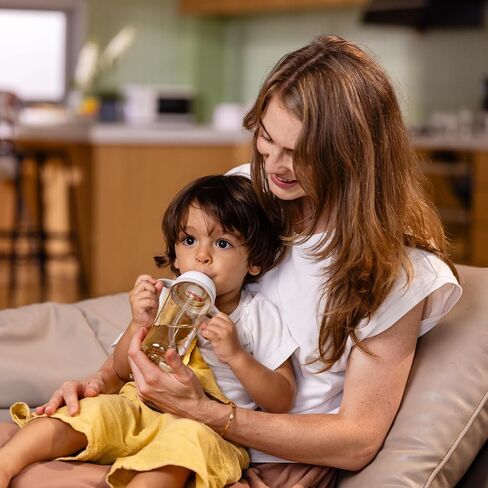 Pigeon Natural Weaning Silicone Sipper Conversion Kit - Smooth Toddler Transition Set | Includes Soft Sipper, Weighted Straws, and Cleaning Brushes | Ideal for Ages 6 Months+ in Kuwait