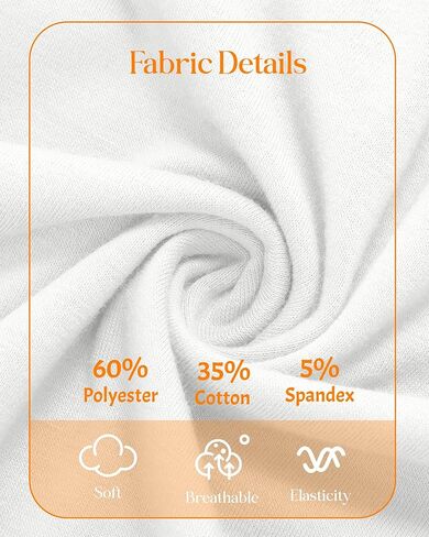 Ficerd 4 Pack Nursing Tops Cotton Short Sleeve Maternity Shirts for Women Double Layer Breastfeeding Tees Pregnancy Clothes in Kuwait