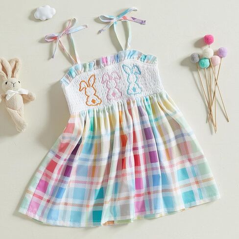Toddler Baby Girl 4th of July Outfit Little Girls Fourth of July USA Dress Kids Independence Day Summer Clothes in Saudi Arabia