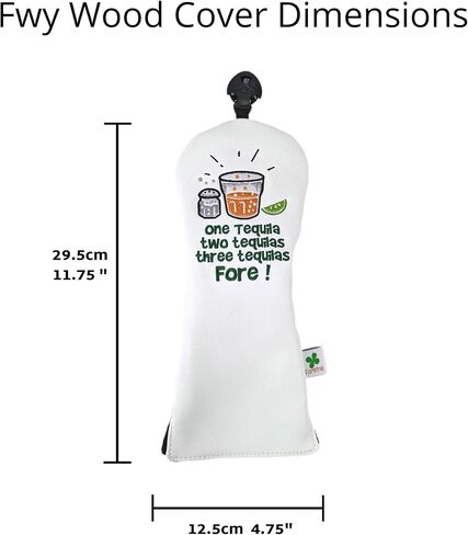 Foretra - Limited Edition Tequila Hybrid Headcover - Tour Quality Golf Club Cover - Style and Customize Your Golf Bag in Kuwait