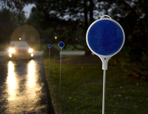 Blazer International 376BDM-8 Blue 36-Inch Metal Post Driveway Marker, 8 Pack in Kuwait