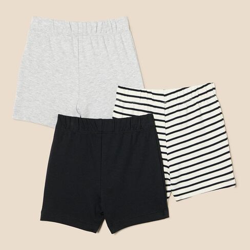 Amazon Essentials Unisex Toddlers and Babies' Cotton Pull-On Shorts, Multipacks in Saudi Arabia