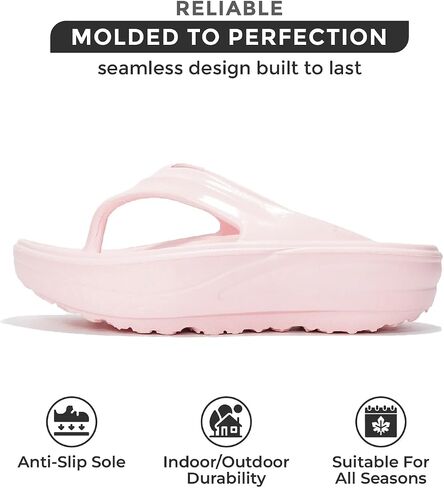 Project Cloud Flip Flops for Women Footwear - Memory Foam and Lightweight Platform Sandals Women Beach Vacation Essentials - Non Slip Durable and Soft Slippers (Abra) in Saudi Arabia