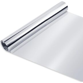 Highly Reflective Mylar Film Roll 4FT x 30FT,2 Mil Silver,for Outdoor Indoor Grow,Room Decoration,Scene Arrangement, Art Photography