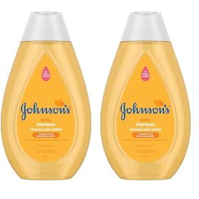 Johnson's Baby Tear Free Shampoo, No Parabens/Phthalates/Sulfates/Dyes, Fresh, 13.6 Fl Oz (Pack of 2)