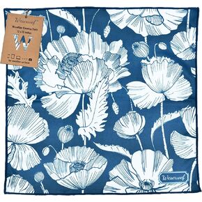 Weserwef Design Microfiber Clistes Cloying Cloth-Premium Cleaning Cloth for Eyeglasses ، الشاشات ، الأجهزة اللوحية ، الكاميرات والعدسات ، 12 "× 12" ، فائقة النعومة وخالية من الخدش (عالم استوائي)