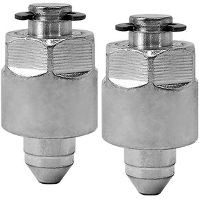 2PCS 18mm Diesel Common Rail Fuel Injector Block-Off Tool Cap M18 Compatible with 2007-2018 Dodge Cummins 6.7L and 2006-11 Chevy GMC Duramax 6.6L LBZ LMM Engine