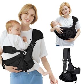 Baby Carrier Newborn to Toddler,Adjustable Baby Sling Carrier,Comfortable and Lightweight Toddler Carrier for 25-60 lbs,Ideal for Shopping Travelling