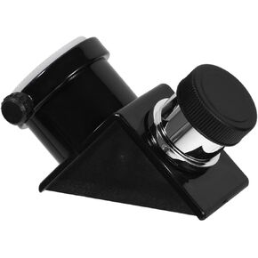 Homoyoyo 90 Mirror Astronomical Telescope Diagonal Mirror Image Optical Glass Lens with Dust Cover,Accessories Diagonal Adapter for Telescope Eyepiece