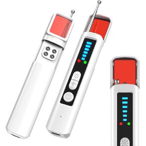Hidden Camera Detectors, Portable Camera Detectors, Bug Detector Rf Wireless Signal Scanner, GPS Tracker Detector for Home, Hotel, Travel, Office, Bathroom, 6 Levels Sensitivity