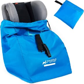 Car Seat Travel Bag for Airplane - Fits Infant Car Seats, Convertible Car Seats, Booster Seats, Car Seat Bases - for Worry-Saving, Effortless and Safe Travel