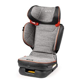Peg Perego Viaggio Flex 120 - Booster Car Seat - for Children from 40 to 120 lbs - Made in Italy - Wonder Grey - Stain Resistant & Breathable Fabric
