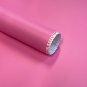 Lypumso Pink Vinyl Wrap, Matte Car Vinyl Wrap Roll with Bubble Free Air Release Technology, Auto Car Sticker Decal Film Sheet DIY Self Adhesive Interior Exterior Decoration 10ft x 1ft