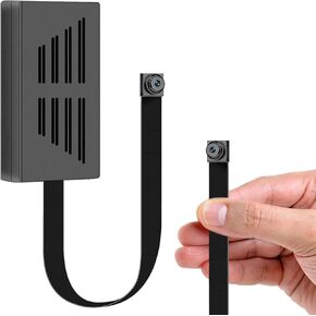64GB Mini Video Cameras 1080P Portable Nanny Video Loop Recorder with Motion Detection Security Cameras for Outdoor Home Office Security