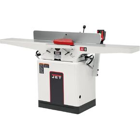 JET BLACK 8-Inch Jointer, Helical Cutterhead, 2 HP, 230V 1Ph (Model JWJ-8HH-BLK)