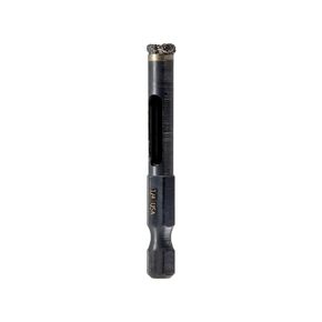 Spyder 1/4-Inch Diamond Edge Hole Saw Bit, 1/4" Hex Quick Connect Arbor, for Glass, Tile, Marble, Granite, Cement Board, Masonry and More (600847)