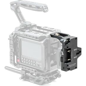 Tilta Battery Plate Compatible with Blackmagic Pyxis 6K – V-Mount | High Capacity Power Output (2 Pin Lemo, P-Tap, USB-C) | External Power Input | Security Attachment ES-T21-BP-V