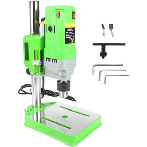 RATTMMOTOR Benchtop Drilling Machine 710W 110V 0-2800RPM Mini Bench Drill Press 60mm Stroke Drill Chuck 1.5-13mm Multi-Function Drilling Milling Machine