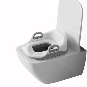 Toddler Potty Training Toilet Seat, Featuring Cushioned Portable Insert - For Toddlers Aged 1-3 of All Genders, Potty Train Chair Adapter, and Essential Travel - Related Soft Padded Accessories