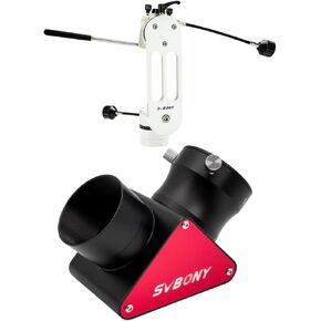 SVBONY SV188P Dielectric Mirror Star Diagonal Bundle with SV225 Alt-Azimuth Mount