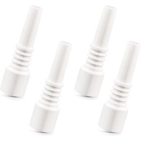 Sand Blaster Ceramic Nozzles Replacement Sandblasting Tips, 10mm Nectar Collector, Ceramic Rust Removal Sandblast Machine Nozzle (4 Pack)