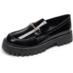 DREAM PAIRS Loafers for Women Platform Chunky Penny Loafer Slip On Casual Dressy Business Shoes with Arch Support