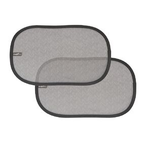 Evenflo Car Window Cling Shades, 2-Pack, Grey Chevron