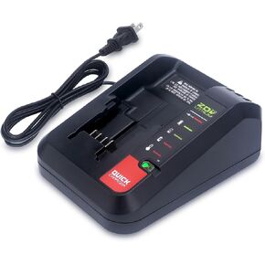 Compatible with Porter Cable 20V Battery Charger, PCC692L Fast Charger Compatible with Porter-Cable 20-Volt MAX and Compatible with Black & Decker 20V MAX Lithium Batteries