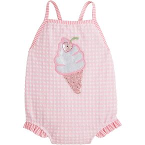 Mud Pie Girls Children's Glitter Icecream 1pc