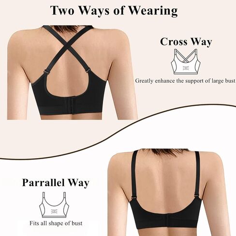 4HOW Pumping Bra Hands Free Nursing Pumping aBra All in One Wireless Padded Maternity Bralette for Large Bust in Kuwait