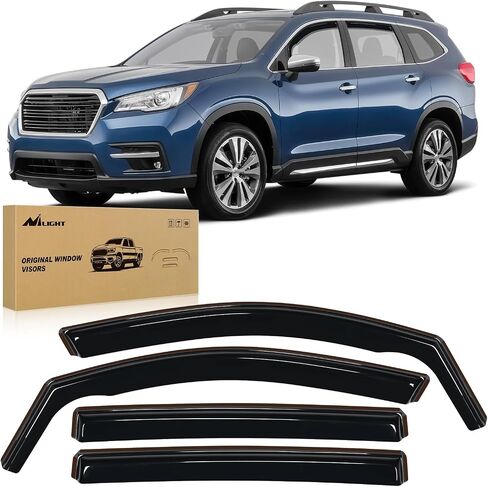Nilight Durable in Channel Rain Guards for Honda CRV 2017 2018 2019 2020 2021 2022 Window Deflectors,Vent Window Visors-4pcs in Saudi Arabia