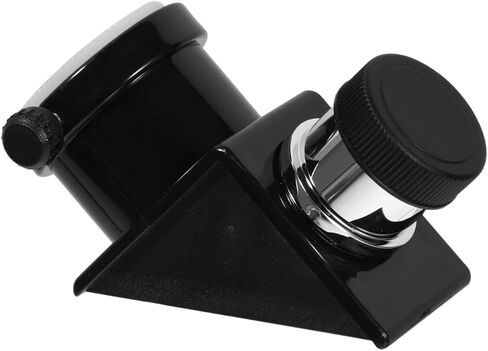 Homoyoyo 90 Mirror Astronomical Telescope Diagonal Mirror Image Optical Glass Lens with Dust Cover,Accessories Diagonal Adapter for Telescope Eyepiece in Saudi Arabia