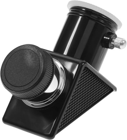 Homoyoyo 90 Mirror Astronomical Telescope Diagonal Mirror Image Optical Glass Lens with Dust Cover,Accessories Diagonal Adapter for Telescope Eyepiece in Saudi Arabia