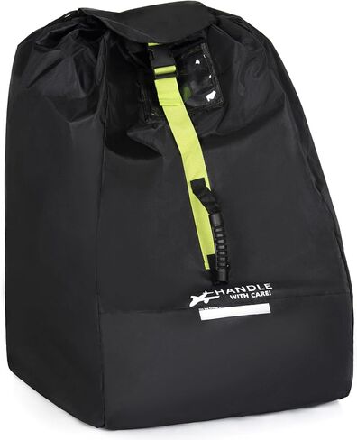 Car Seat Travel Bag for Airplane - Fits Infant Car Seats, Convertible Car Seats, Booster Seats, Car Seat Bases - for Worry-Saving, Effortless and Safe Travel in Kuwait